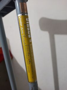 Crutches (Baisakhi) Adjustable Height, New Pair