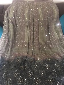 Mauvish Brown Lucknowi Chikenkari Lehenga