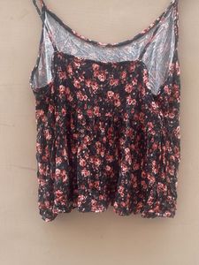 Floral Print Cami Top