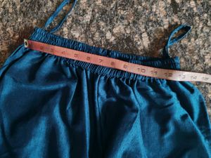 Embroidered Teal Kurta