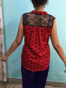 Red Polka Dot Shirt