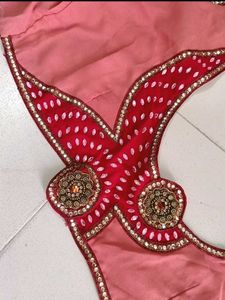 HandWork Saree With Blouse