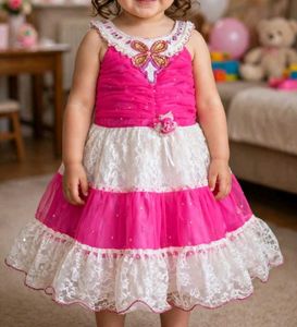 Cute Pink Party Dress