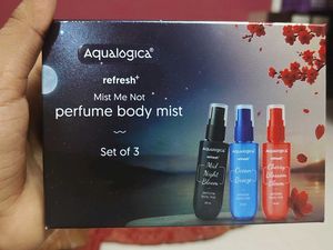 Aqualogica Perfume Body Mist Set of 3 and 1 more