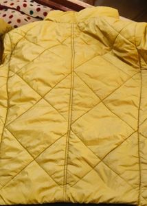 Quilted Mustard Yellow Jacket