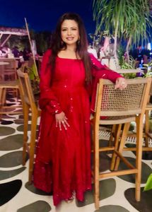 Anarkali Suit Set With Flair