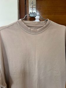 H&amp;M Regular fit Beige T-Shirt