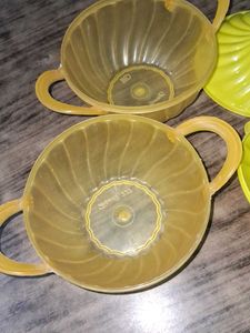 Vintage Tupperware Servalier Bowls