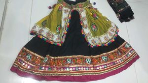 garba dress black Lehenga Choli Set