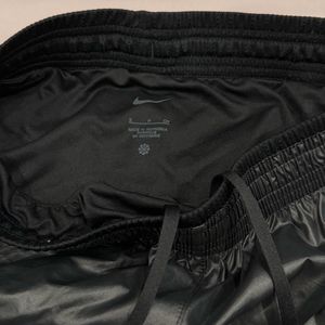 Nike Black Swoosh Logo printed Shorts