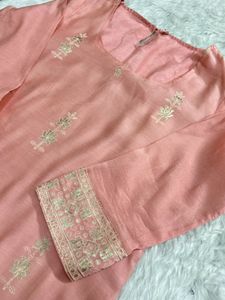 Elegant Pink Kurta Set with Dupatta