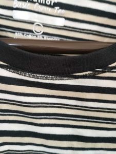 Striped Crew Neck T-Shirt