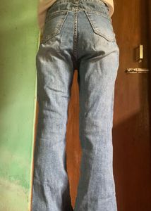 Light Wash Flare Jeans