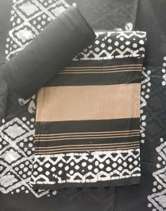 pure cotton Unstitched Suit For Women