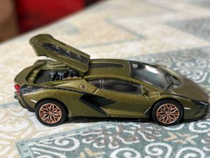 Gold Lamborghini Toy Car