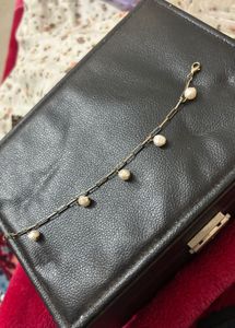 pearl charm bracelet