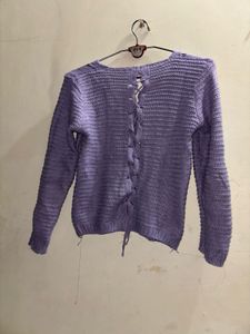 Lavender Knit Sweater