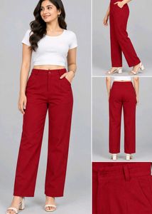 Vibrant Red Ethnic Blouse