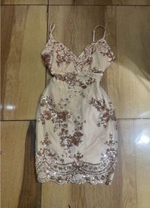 Sparkly Sequin Mini Dress