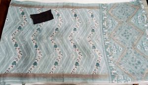 🇳🇿💫🎀Elegant Floral Print Saree