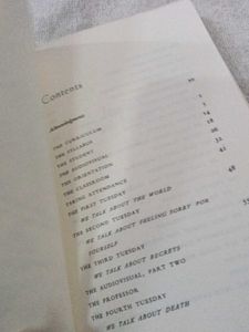 Tuesdays with Morrie by Mitch Albom