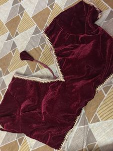 Elegant Velvet Blouse