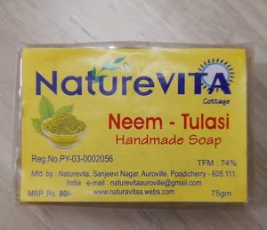 HANDMADE SCENTED SOAP >> COFFEE + NEEM TULASI