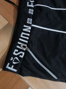 Black Stylish Casual Track Pants for Men