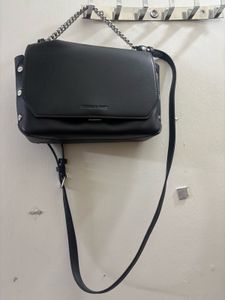 Charles & Keith Black Crossbody Bag