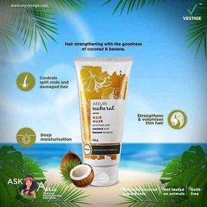 Assure Natural Hair Mask with Coconut &amp; Banana