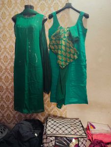 Green Salwar Kameez Suit