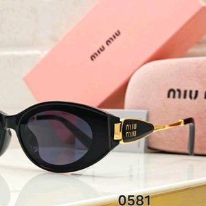 Miu Mi Black Cat-Eye Sunglass