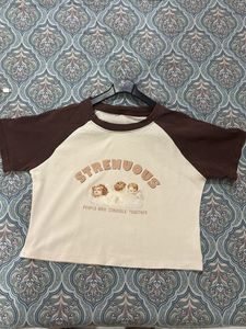 Cute  Graphic T-Shirt(From Savana)