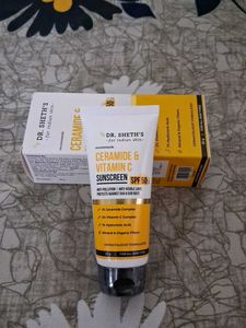 Dr Sheth's ceramide & vitamin c sunscreen