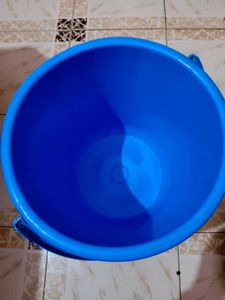 Durable Blue Plastic Bucket