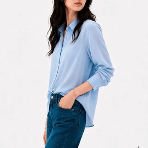 Light Blue Classic Button-Down Shirt