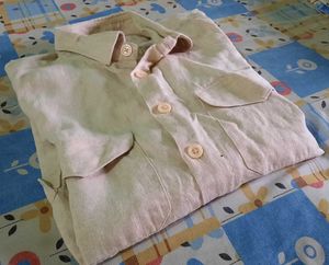 Khaki Casual Shirt (Full Sleeves)