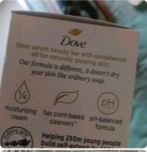 Dove Serum Bar with Sandalwood Oil