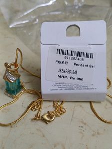 Branded Blue Exclusive pendant set