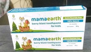 Mamaearth Berry Blast Toothpaste For Kids Pack 2