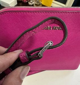 Auth Michael Kors Cindy Dome Crossbody Bag
