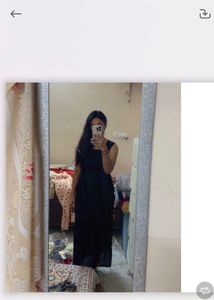 Elegant Black Maxi Dress