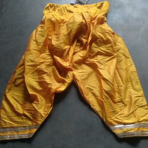Yellow Embroidered Kurta Set with Dupatta