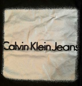 🖤 Calvin Klein Jeans | Black Graphic T-Shirt XXL