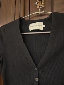 Calvin Klein Cropped Cardigan