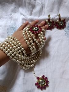 Parl Long Mala Set