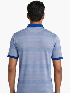 Men's Striped Polo T-Shirt
