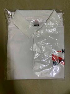 Men's White Polo T-Shirt