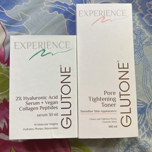Serum And Toner Combo Glutone