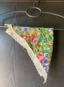 Pink Floral Scarf